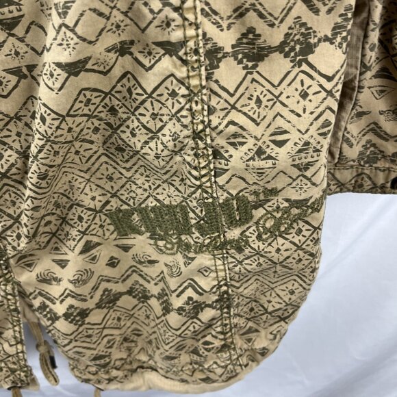 Khujo Brown Casual Cotton Vintage Inspired Jacket Women's Size XL - Picture 10 of 16